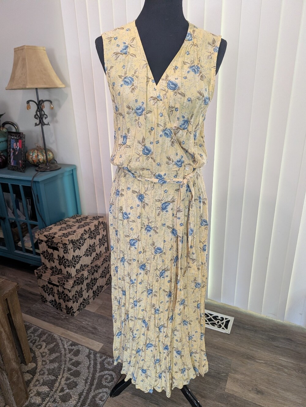 GAP Floral Wrap Dress